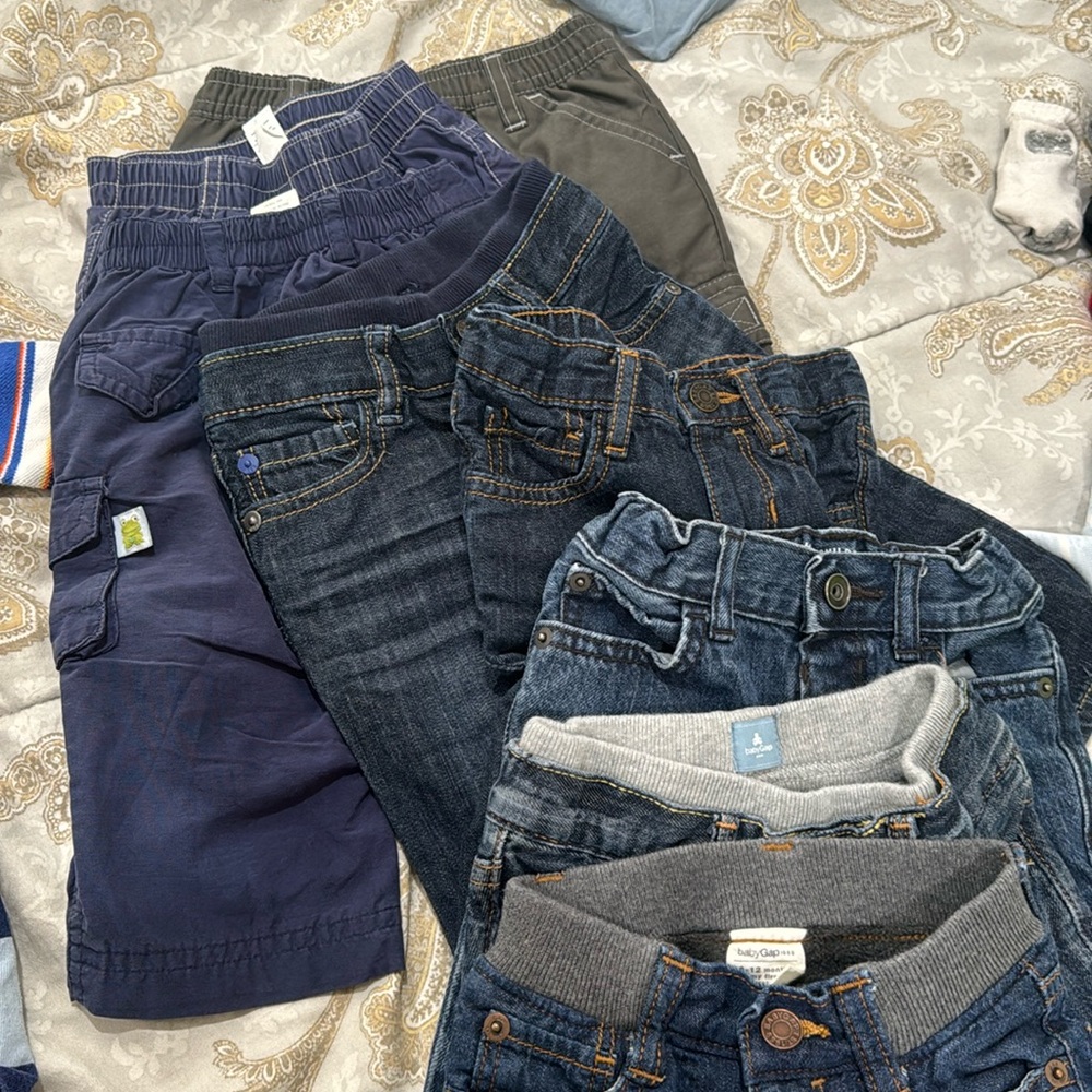 Lot of jeans.  Bundle of 8. Slight used.  Some flaws or like new. good condition